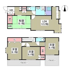 リブレス持田戸建の物件間取画像